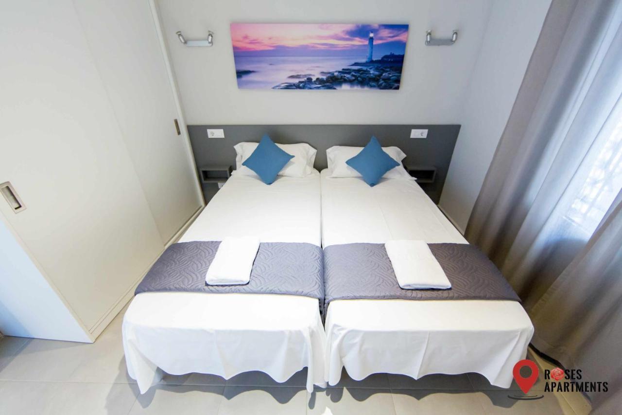 Roses Apartments Ocean 2 Habitaciones Vista Mar Lateral Εξωτερικό φωτογραφία