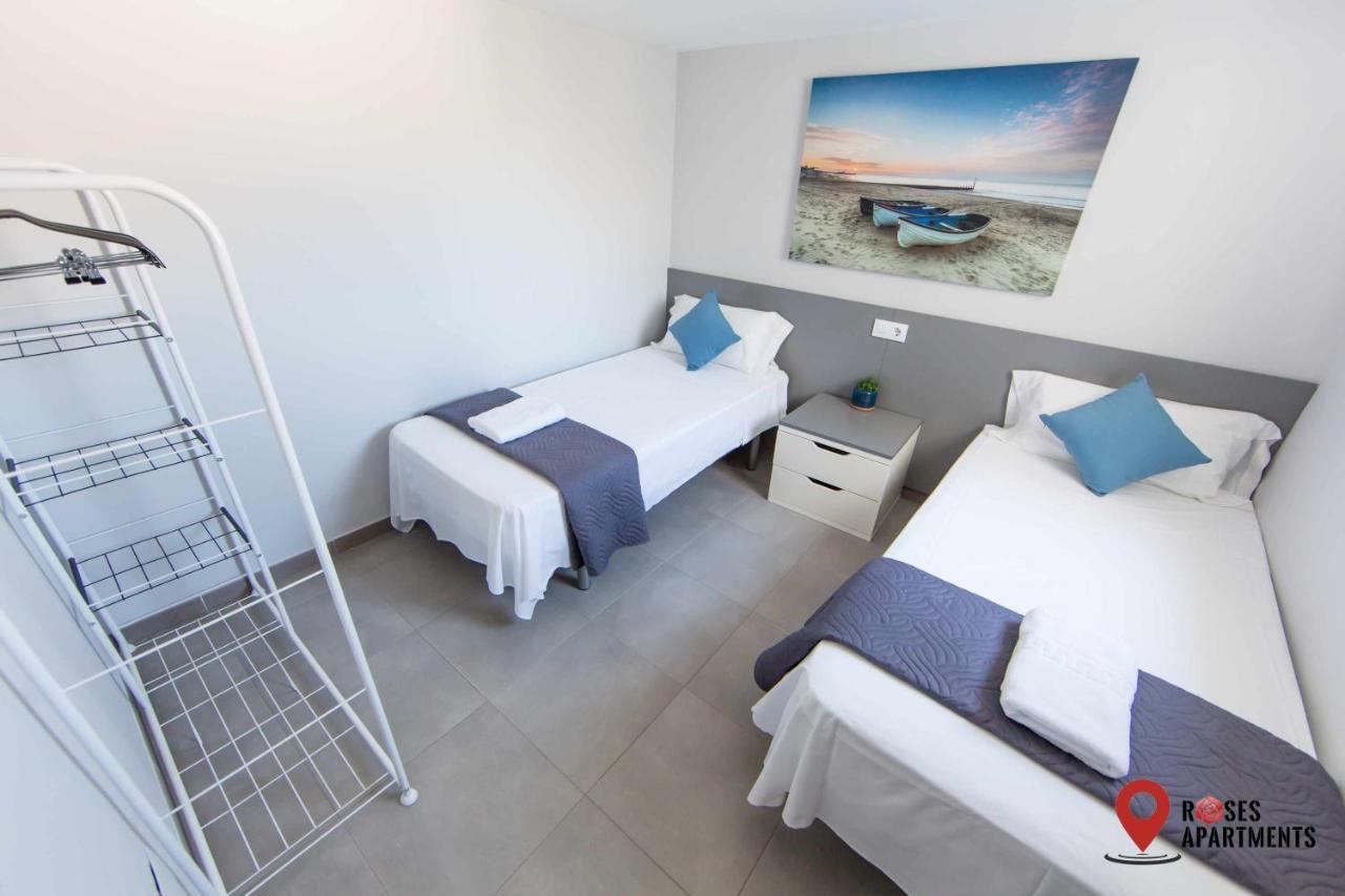 Roses Apartments Ocean 2 Habitaciones Vista Mar Lateral Εξωτερικό φωτογραφία